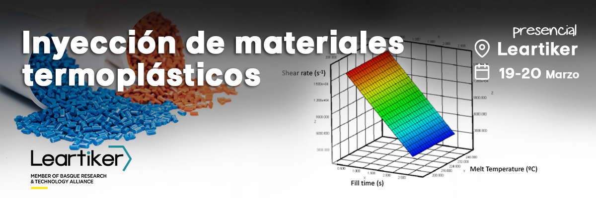 Curso especializado en inyección de materiales termoplásticos